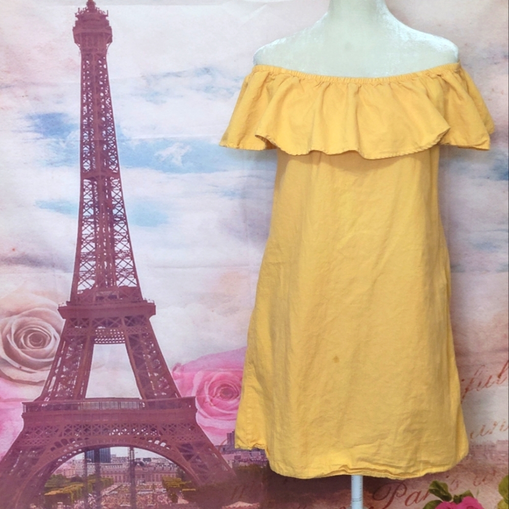 Speed Control NY Yellow dress